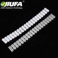 JIUFA Furniture Hardware Fitting Bullet Shape Joint Connector Plastic Overall Expanding Row Insert Dowel Nylon Nut