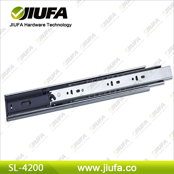 45MM Full-Extension Triple Soft Closing Ball Bearing Drawer Slide