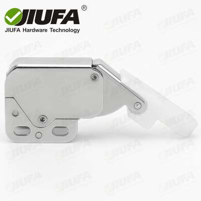 JIUFA Furniture Hardware Mini Latch Automatic Spring Catch Plastic Strike Push To Open For Furniture Cabinet Door