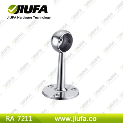 JIUFA Hardware Zinc Alloy Wardrobe Tube Support