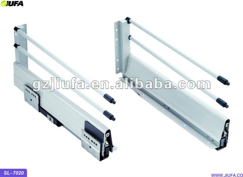 Full-Extension Soft Closing Metal Box Drawer Slide